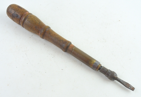 F.A. Howard spiral screwdriver