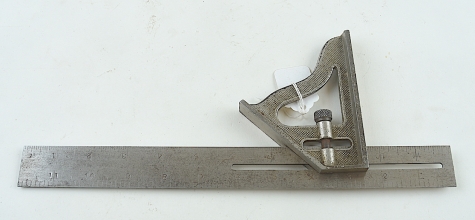 Stanley 12" combination square No. 21 Type 1