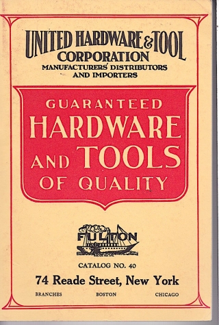 United Hardware & Tool 1910 catalog