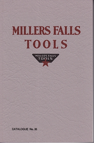 Millers Falls catalog No, 35 reprint