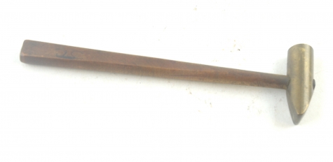 Small brass hammer
