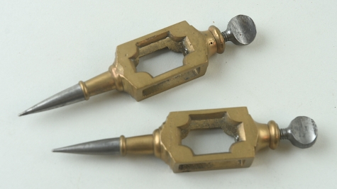 5.5" brass and steeo trammel points
