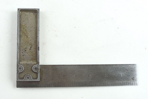Stanley 6" steel square No. 10