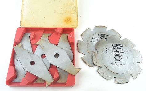 Craftsman Kromedge 7" dado blade set