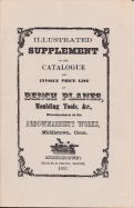 Arrowmammett Works 1857 catalog of planes