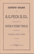 A. G. Peck Axes & Edge Tools 1891 catalog