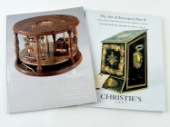 Catalogs of Christie's 1996 sale of American Patent Models