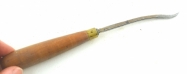Buck Bros. 1/8" bent carving chisel