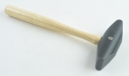Double-tapered nylon jewelers hammer