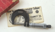 Starrett micrometer caliper No, 436 - 1" IOB