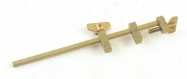 Tiny brass bar clamp