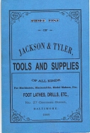 Jackson & Tyler catalog of tools  