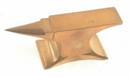 Solid brass jeweler's anvil